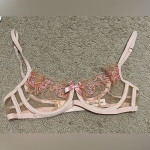 Agent Provocateur Lindie Bra 32C Pink/Orange